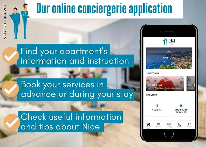 Nestor&jeeves - California - - Very Close Sea شقة نيس